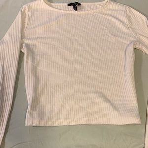 Forever 21 long sleeved midriff tee